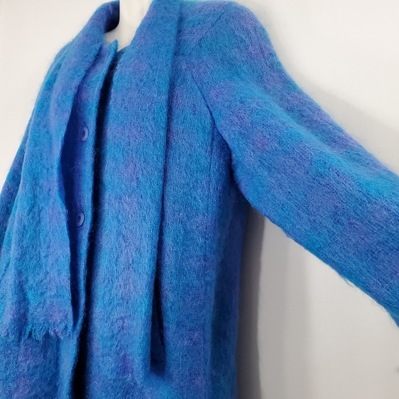 Donegal Design Mohair Coat - Picture 4 of 12